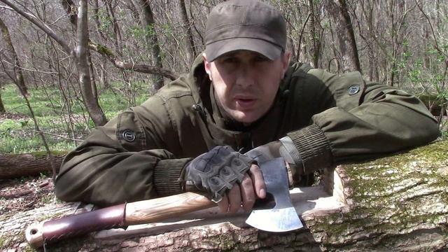 " Хорс " - топор для туризма и бушкрафта от мастерской Вереск . Выживание . Тест №47 смотреть онлайн