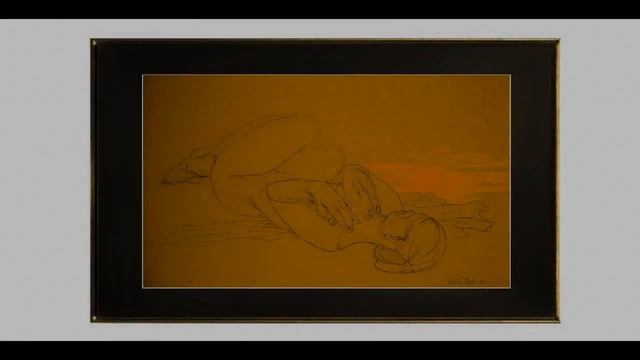 Классический рисунок. Серия графических рисунков.(Обнаженная натура)