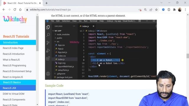 React JS Full Course 2 மணி நேரத்தில்  - React JS Course For Beginners - React Tutorial  in Tamil
