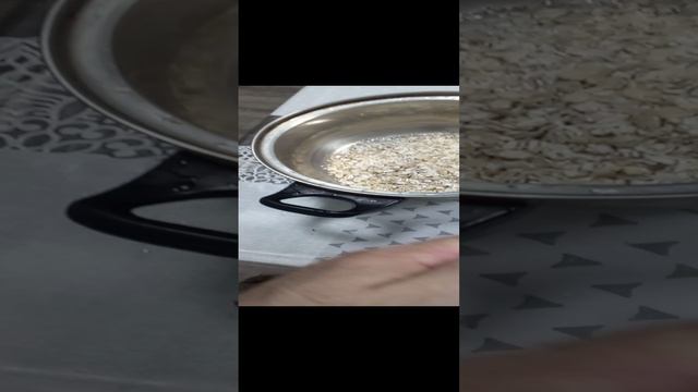 Готовлю овсяную кашу: ингредиенты