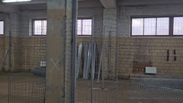 Строительно-монтажные работы для разделения складского помещения на отдельные участки. смотреть онлайн