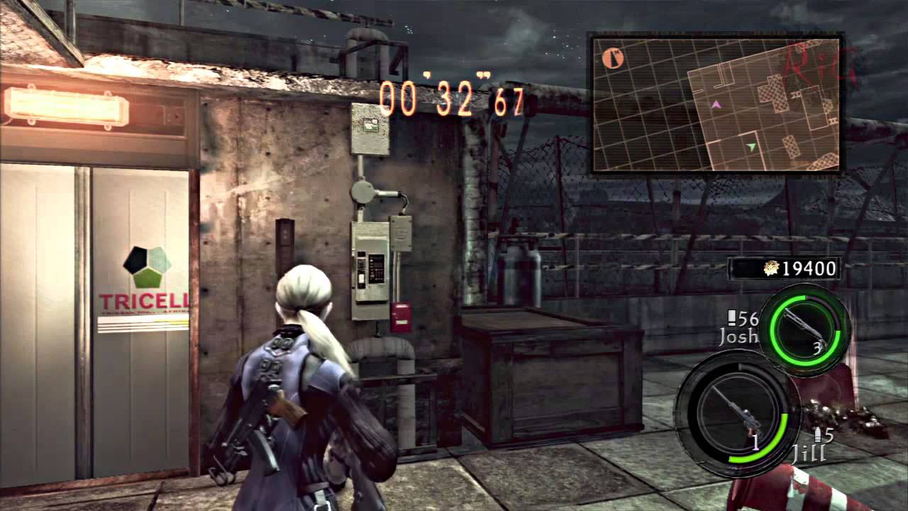 Resident evil DLC Desperate Escape Co-op Часть 3