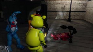 Как кошмарные аниматроники спасали Бейби от Демона БЕНДИ! ГТА 5 ФНАФ МОДЫ АНИМАТРОНИКИ Серия #2339