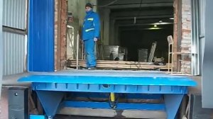 Уравнительная перегрузочная платформа Дорхан (доклевеллер) в Перми