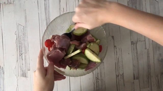 Индейка с кабачками в духовке ? Как приготовить ИНДЕЙКУ в духовке с кабачками