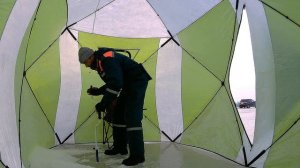 Зимняя рыбалка. Бухта Мелководная!