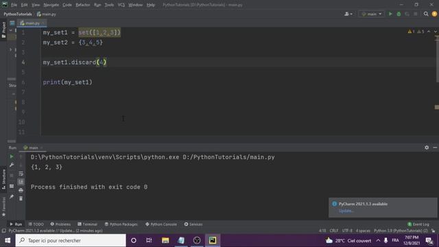 Working with Python Sets