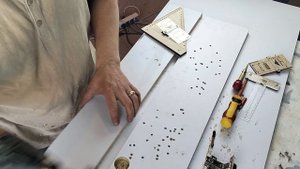презентация шаблона для петель на обе доски