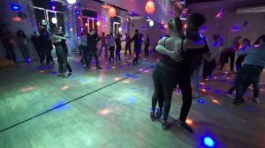 German Konstants and Anna Chukanova Bachata Dancing in Respublica Dance Club, Saturday 14.04.2018