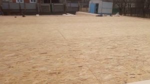 Свайный фундамент с платформой пола.