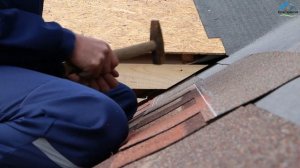 Замена кровли мягкой черепицы.