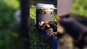 Печь из баллона своими руками. Do-it-yourself stove from a balloon.