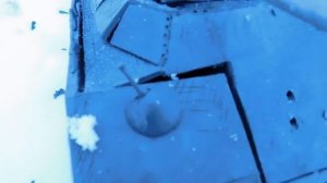 Танк RATTE самый большой танк из пластилина испытание воздушкой