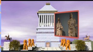 Чудеса света Галикарнасский мавзолей