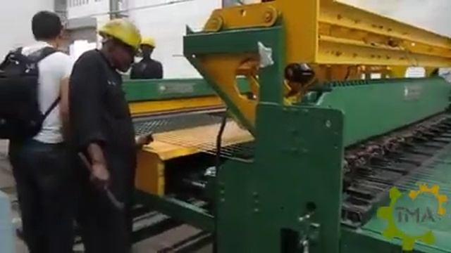 Автоматическая линия сварки сетки смотреть онлайн