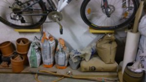 Крепление велосипедов на стену