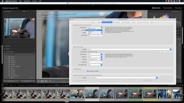 Photoshop und Lightroom auf 16bit umstellen смотреть онлайн