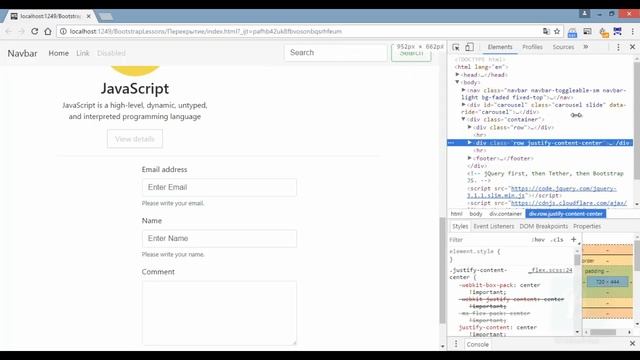 Bootstrap 4. Урок 21. Кастомизация (перекрытие) стилей Bootstrap