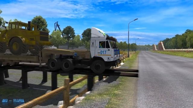 [Ets 2] [Обзор мода] Kamaz 5410. Круто смотреть онлайн