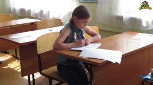 Семья Бровченко. Аня и Паша сдали экзамен по англ. яз. за 4 класс. (05.17г.)