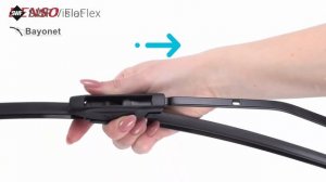 Установка дворников SWF VisioFlex - Bayonet