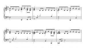 Michel Legrand The windmills of your mind piano sheet