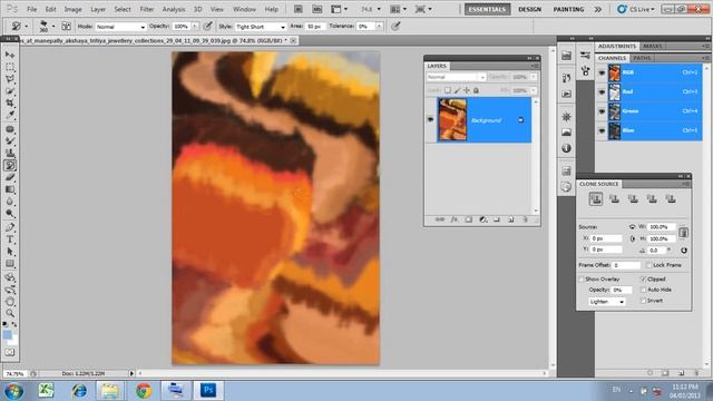 40 മലയാളത്തിൽ ഫോട്ടോഷോപ്പ് പഠിക്കുക| LEARN PHOTOSHOP IN MALAYALAM - Art History Brush tool смотреть онлайн