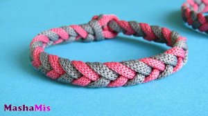 Браслет из шнуров своими руками