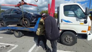 Борьба за парковку для инвалидов продолжается. Эвакуация с инвалидных мест.