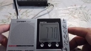 Тест чувствительности на FM радиоприемника First Austria FA-2305