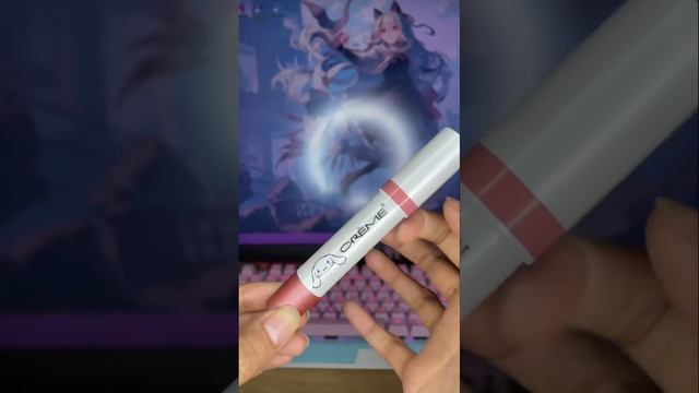 Unboxing Sanrio Cinnamoroll X Crème Lipbalm asmr #kawaii #sanrio #hellokitty #pompompurin #makeup