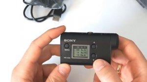 Краткий обзор камеры sony HDR-AS50 (подключение к телефону)