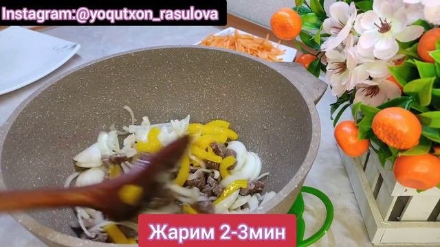 Даже не думала, что так макароны мало кто готовит! А зря! макароны по Узбекски.Макарон-Палов!
