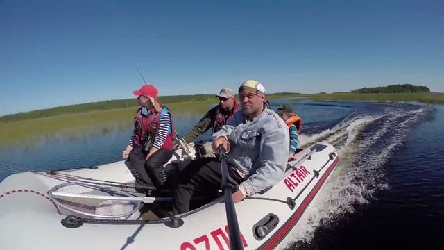 На Альтаире по Северной Карелии / Northern Karelia boat ride смотреть онлайн