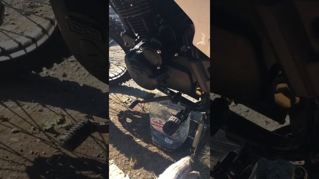 Motoland  xr (xv) 250, ТО-1, замена масла, немного об эксплуатации смотреть онлайн