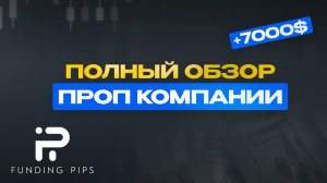 Полный обзор проп компании Funding Pips | Отзывы о Funding Pips | Условия и правила проп компании