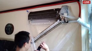 Aircon Cleaning Split Type - Panasonic Inverter