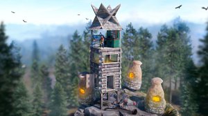 Построил СКРЫТЫЙ ДОМ на ОДНОМ ФУНДАМЕНТЕ в игра Rust/Раст