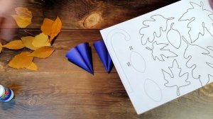 Зонтик из бумаги своими руками Осенняя поделка ЗОНТИК Осенний декор