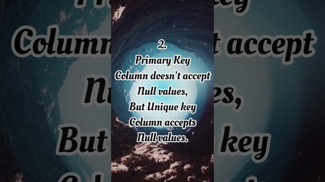 Difference between Primary Key and Unique Key in SQL #interviewquestions
