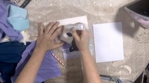 аппликация из ткани