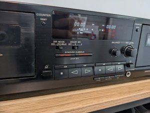 Двухкассетный проигрыватель-рекордер Sony TC-WR590-ЯПОНИЯ-1990-год
