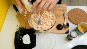Крабовый Салат/Очень вкусный салат из крабовых палочек