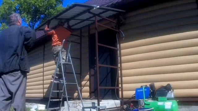 Быстро сделал, дорого продал //И так 2 раза! Работа с профильной трубой. смотреть онлайн