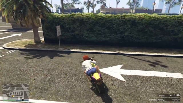 GTA 5 Online Простые перепрыги и УЖАСНАЯ камера на них смотреть онлайн