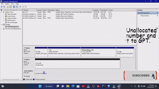 How To Convert Hard Disk Form MBR To GPT Permanently смотреть онлайн