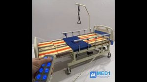 Медицинская кровать с туалетом MED1-H01. Кровать для инвалидов, Кровать для реабилитации Электро