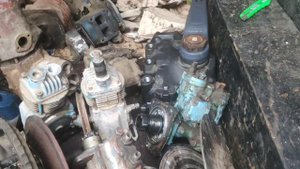 Привезли промопору Т-150 на ремонт