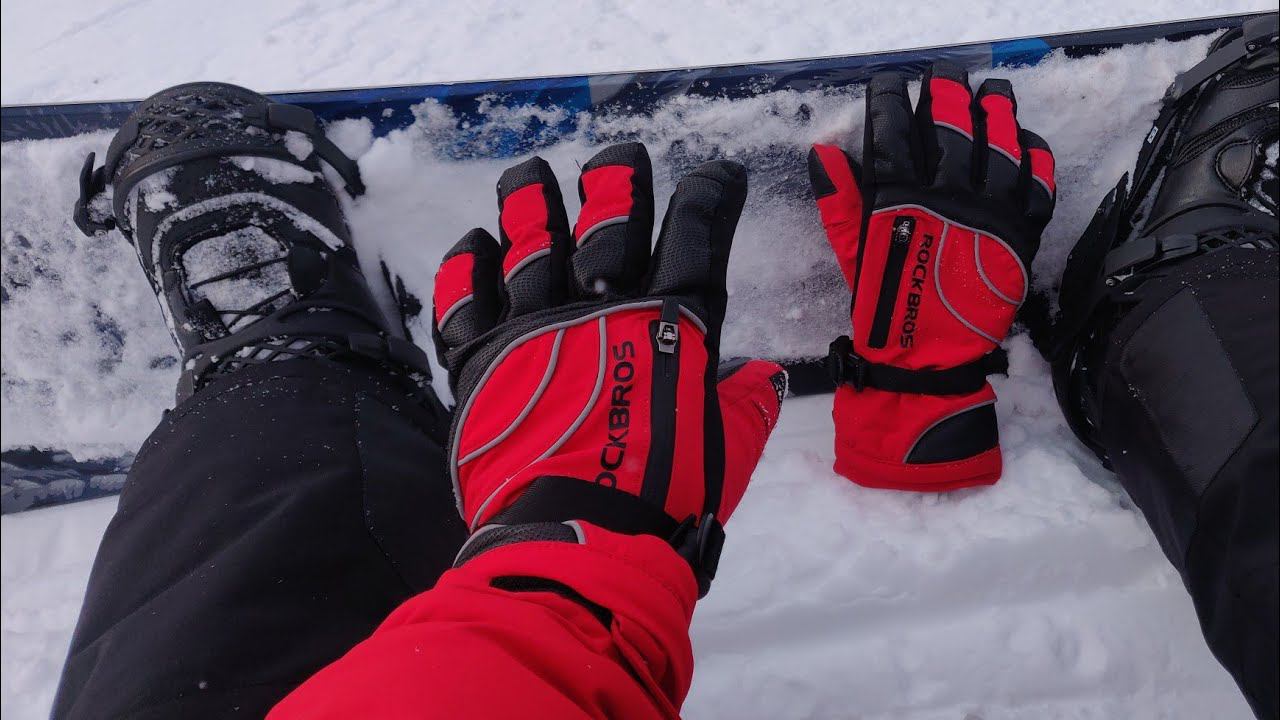 Лыжные перчатки ROCKBROS после года использования смотреть онлайн