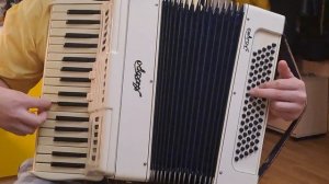 Разбор деревня моя на аккордеоне. Accordion song about village